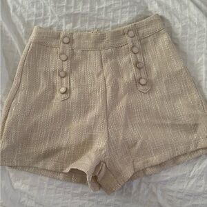 Tweed shorts